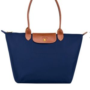 Longchamp Le Pliage Bag - Blue (15”W x 10”H)
